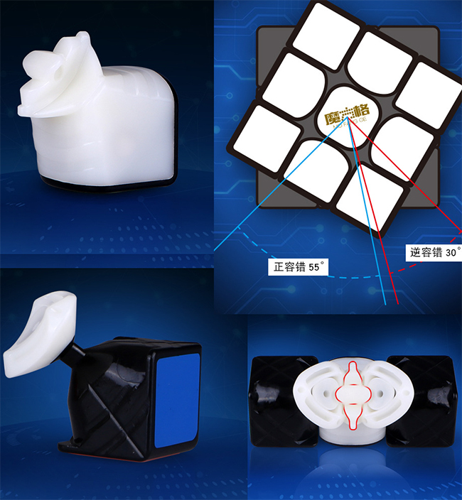 QiYi Thunder Clap V3 M 3x3x3 Magnetic Speed Cube Stickerless
